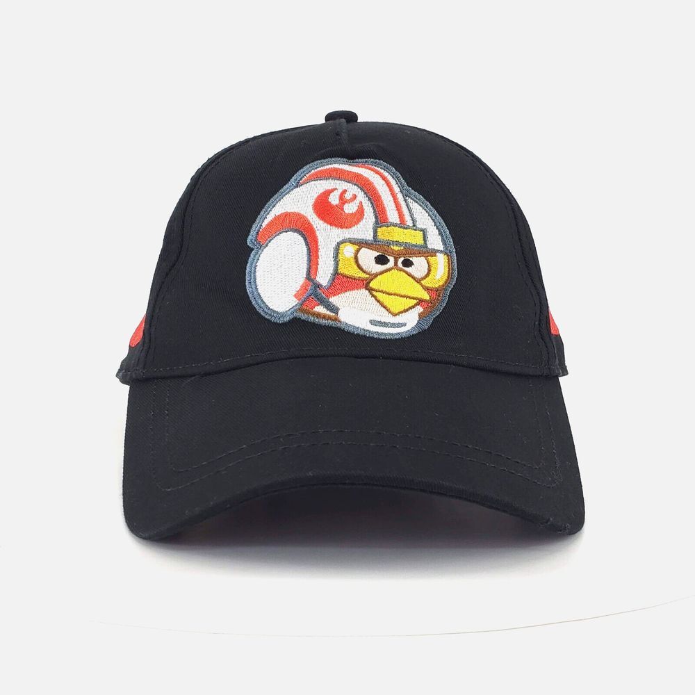 Angry Birds Star Wars Hat Adjustable Snapback Cap Color Black One Size‎